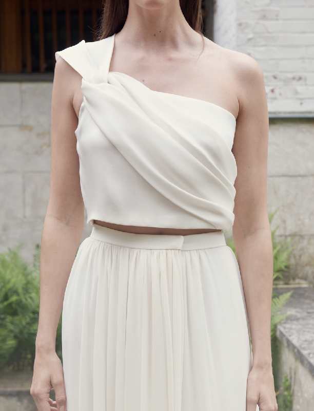 Robes de mariée Laure de Sagazan  : Modele Ensemble Livourne & Corleone