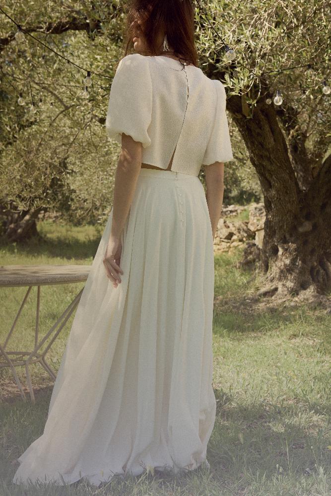 Robes de mariée Laure de Sagazan  : Modele ensemble Nazaré et Izeda