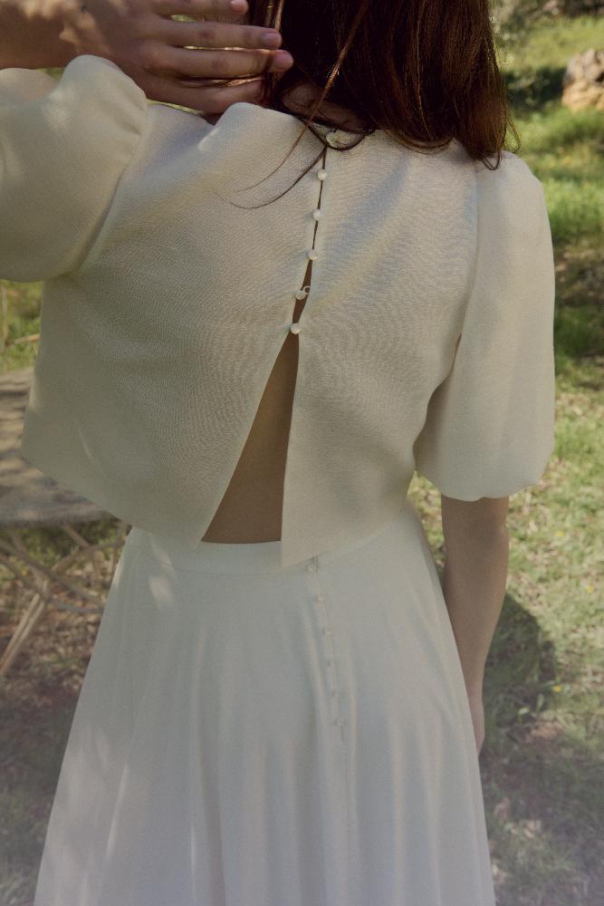 Robes de mariée Laure de Sagazan  : Modele ensemble Nazaré et Izeda