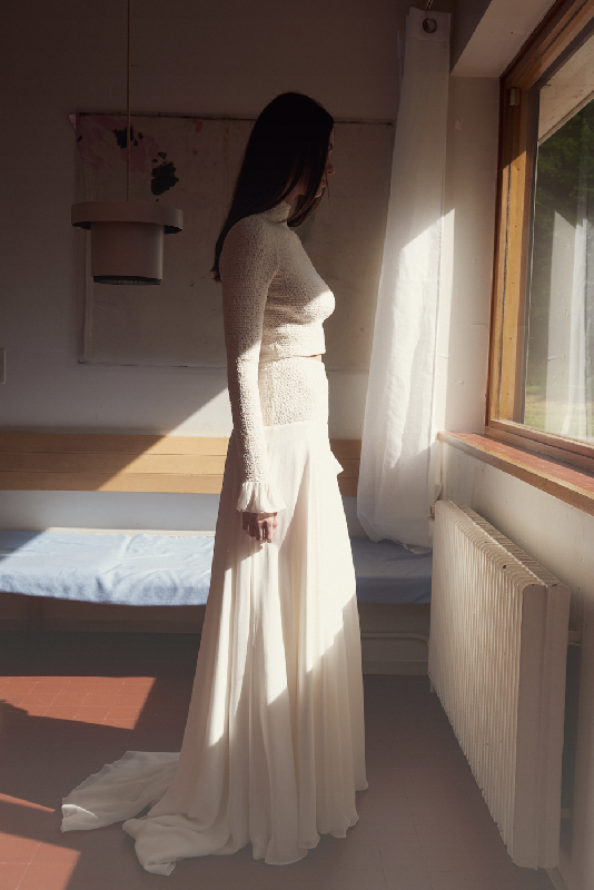 Robes de mariée Laure de Sagazan  : Modele Ensemble Sienne & Bari