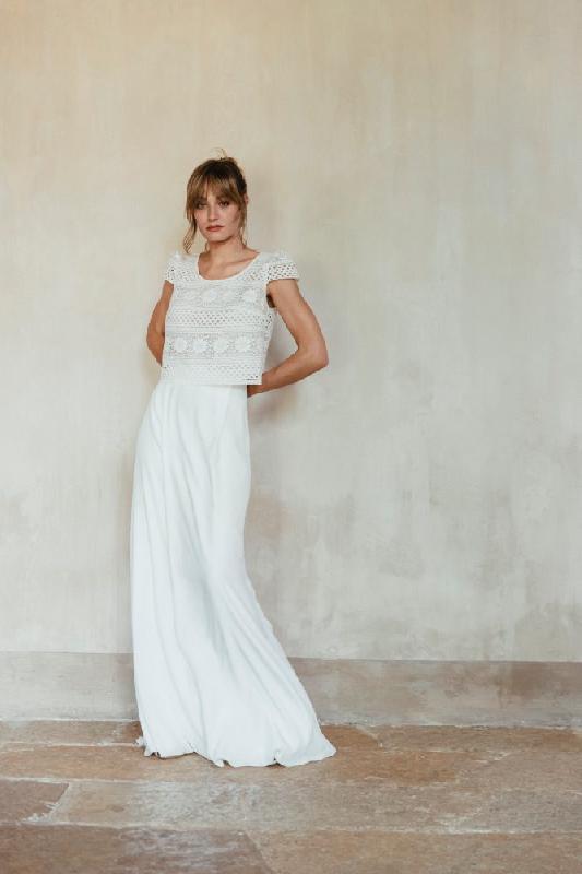 Robes de mariée Laure de Sagazan  : Modele Jupe Cooper 