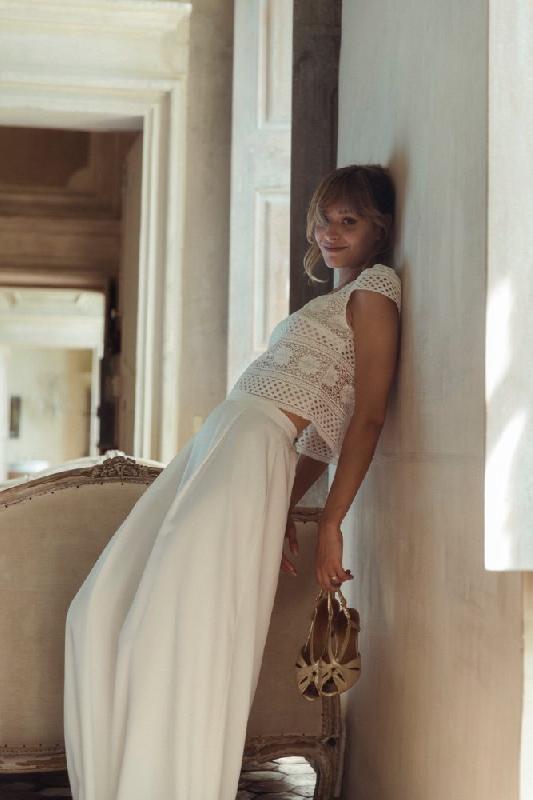 Robes de mariée Laure de Sagazan  : Modele Jupe Cooper 