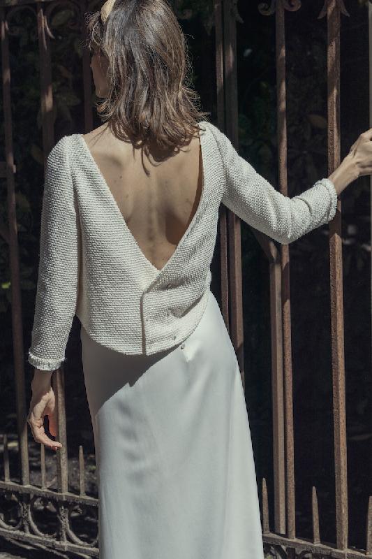 Robes de mariée Laure de Sagazan  : Modele Jupe Leonore