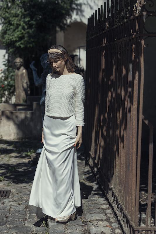 Robes de mariée Laure de Sagazan  : Modele Jupe Leonore