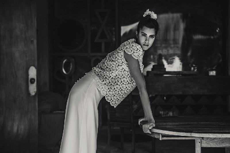 Robes de mariée Laure de Sagazan  : Modele JUPE LODEN