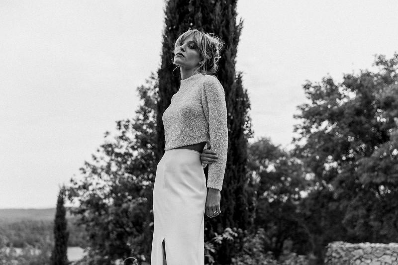 Robes de mariée Laure de Sagazan  : Modele JUPE NOIRET