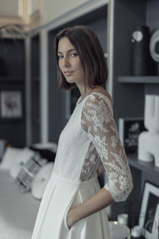 Robes de mariée Laure de Sagazan - Collection civile : Modele Robe Anglade