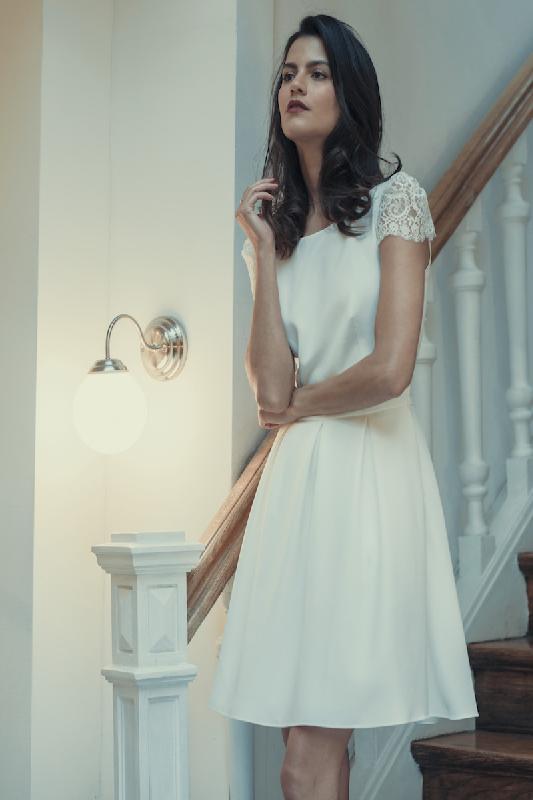 Robes de mariée Laure de Sagazan - Collection civile : Modele Robe Boissy
