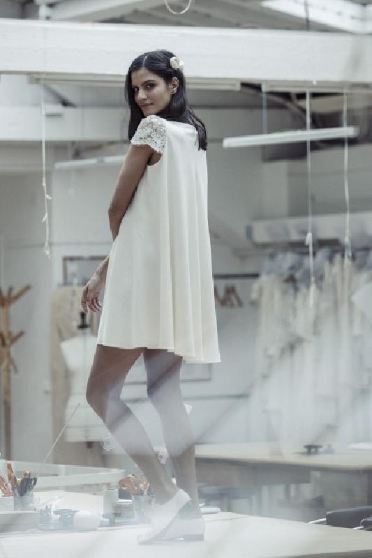 Robes de mariée Laure de Sagazan - Collection civile : Modele Robe Byron 