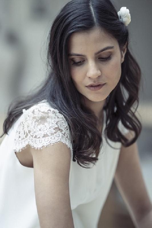 Robes de mariée Laure de Sagazan - Collection civile : Modele Robe Byron 