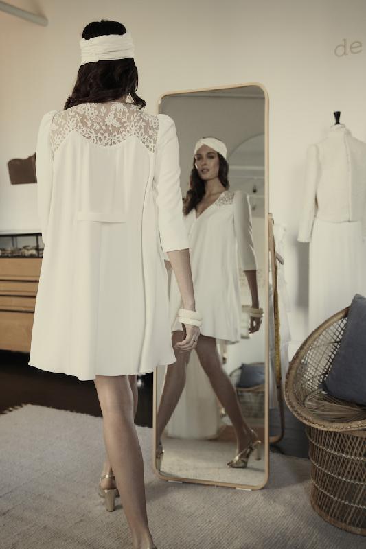 Robes de mariée Laure de Sagazan - Collection civile : Modele Robe Coppée 