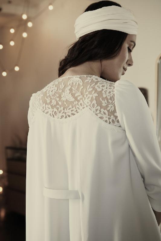 Robes de mariée Laure de Sagazan - Collection civile : Modele Robe Coppée 