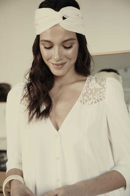Robes de mariée Laure de Sagazan - Collection civile : Modele Robe Coppée 