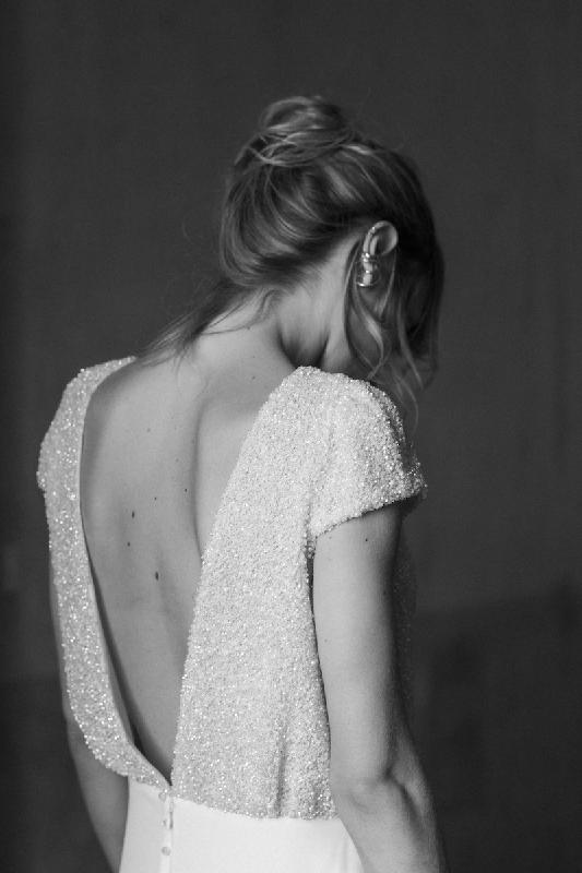 Robes de mariée Laure de Sagazan  : Modele Robe Gabin