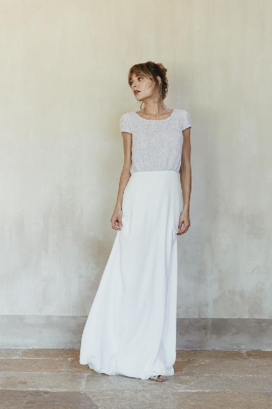 Robes de mariée Laure de Sagazan  : Modele Robe Gabin