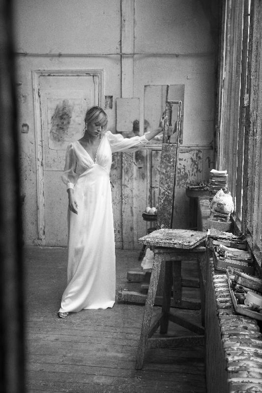 Robes de mariée Laure de Sagazan  : Modele ROBE MONGE