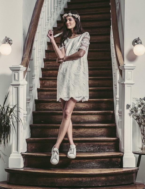 Robes de mariée Laure de Sagazan - Collection civile : Modele Robe Prévert 