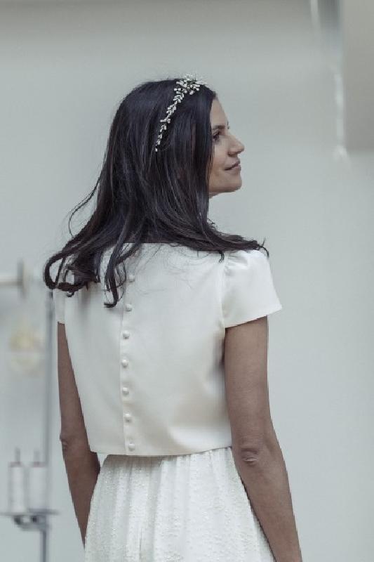 Robes de mariée Laure de Sagazan - Collection civile : Modele Robe Sorel 