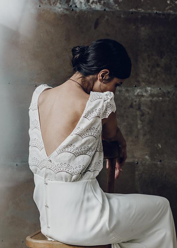 Robes de mariée Laure de Sagazan  : Modele Robe Verlaine 