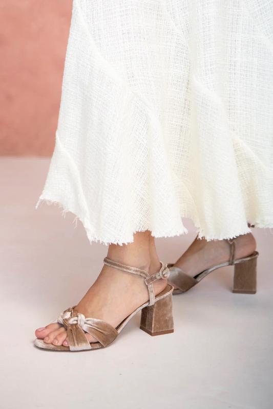 Chaussures Flordeasoka : Modele Sandales Magritte Noisette