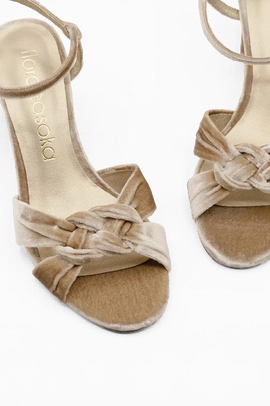 Chaussures Flordeasoka : Modele Sandales Magritte Noisette