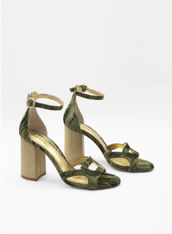 Chaussures Flordeasoka : Modele Sandales Margot Vert Cyprés