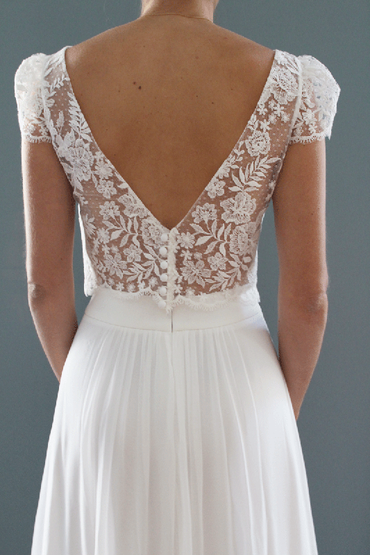 Robes de mariée Olympe : Modele Top Adèle