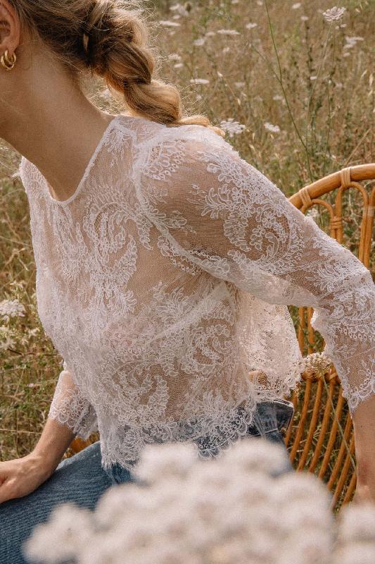 Robes de mariée Laure de Sagazan  : Modele Top Amadeus