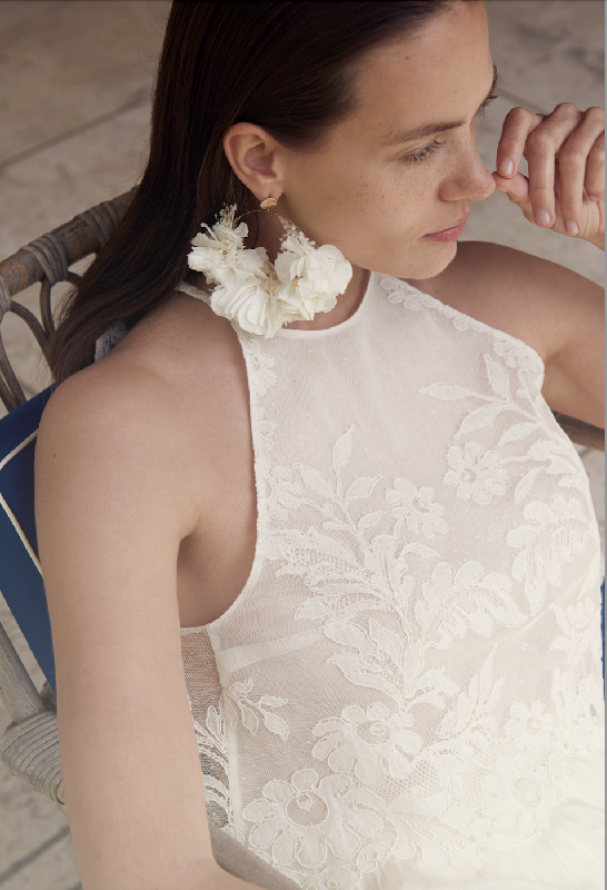 Robes de mariée Laure de Sagazan  : Modele Top Amalfi