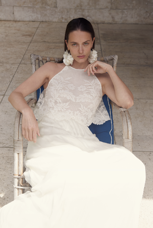 Robes de mariée Laure de Sagazan  : Modele Top Amalfi