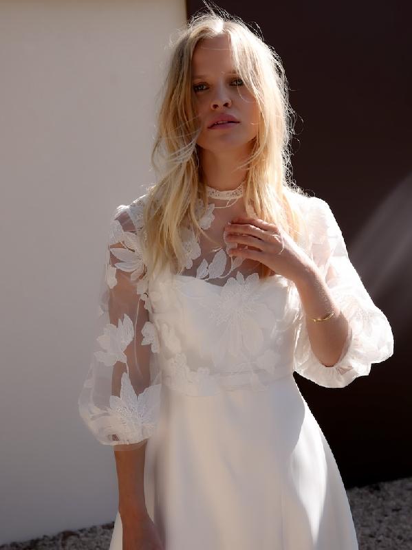 Robes de mariée Olympe : Modele Top Marguerite