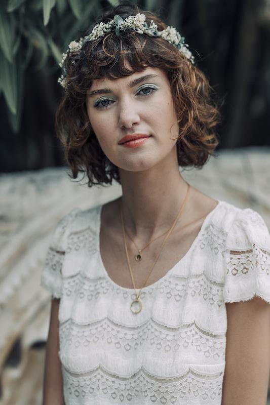 Robes de mariée Laure de Sagazan  : Modele Top Molina