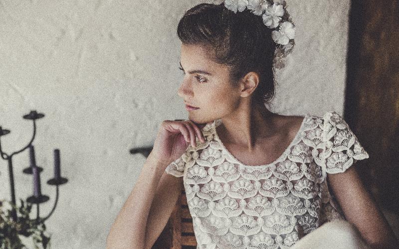 Robes de mariée Laure de Sagazan  : Modele Top Moretti
