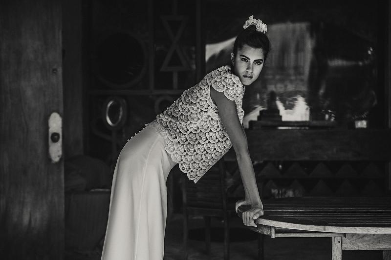 Robes de mariée Laure de Sagazan  : Modele Top Moretti