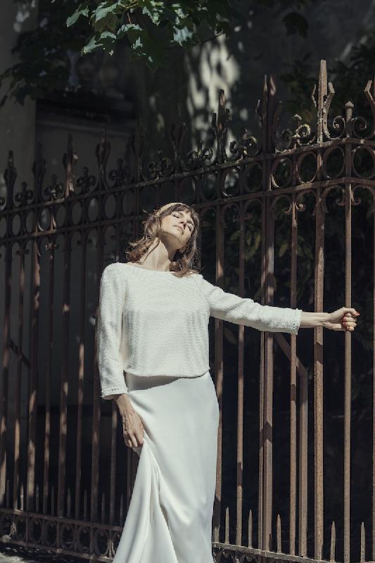 Robes de mariée Laure de Sagazan  : Modele Top Tozzi