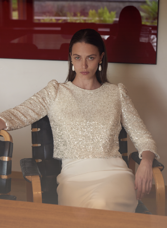 Robes de mariée Laure de Sagazan  : Modele Top Vico